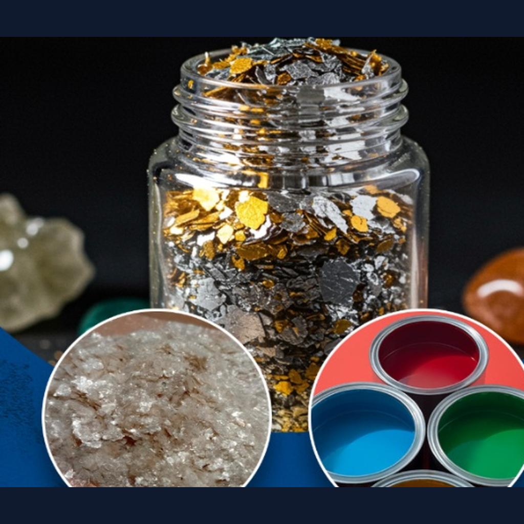 Mica em Escamas para Tintas: O Segredo do Acabamento de Alta Performance