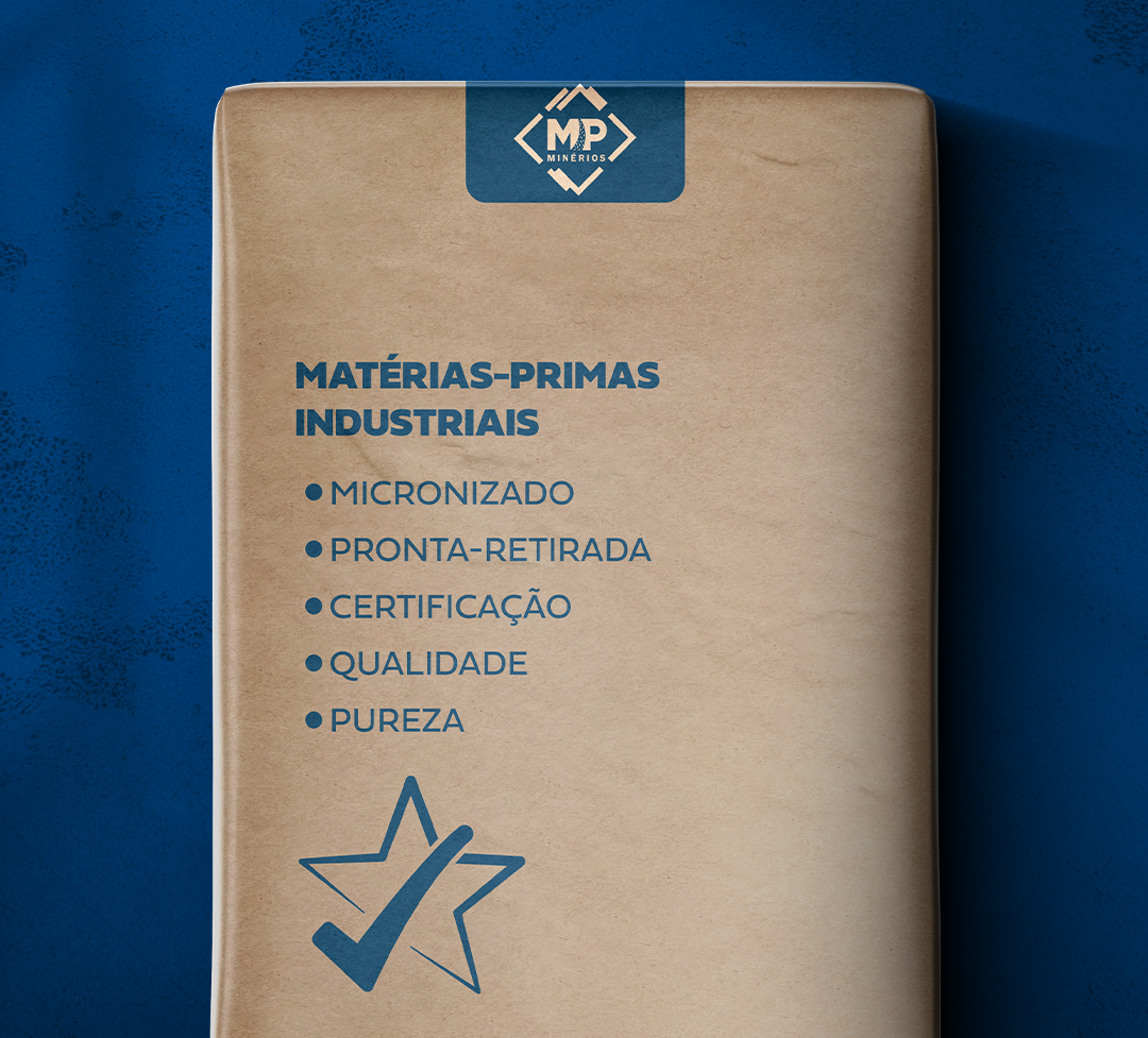 Minerais Industriais em Estoque: Pronta Entrega